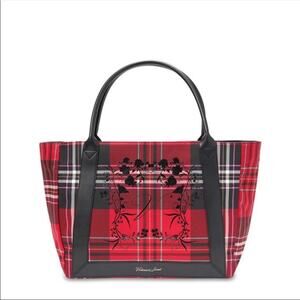 Victoria's Secret Tote Bag Limited Edition Red/White/Black Plaid